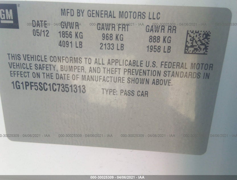 1G1PF5SC1C7351313