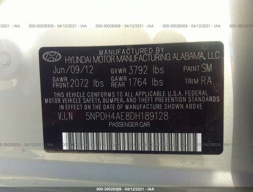 5NPDH4AE8DH189128