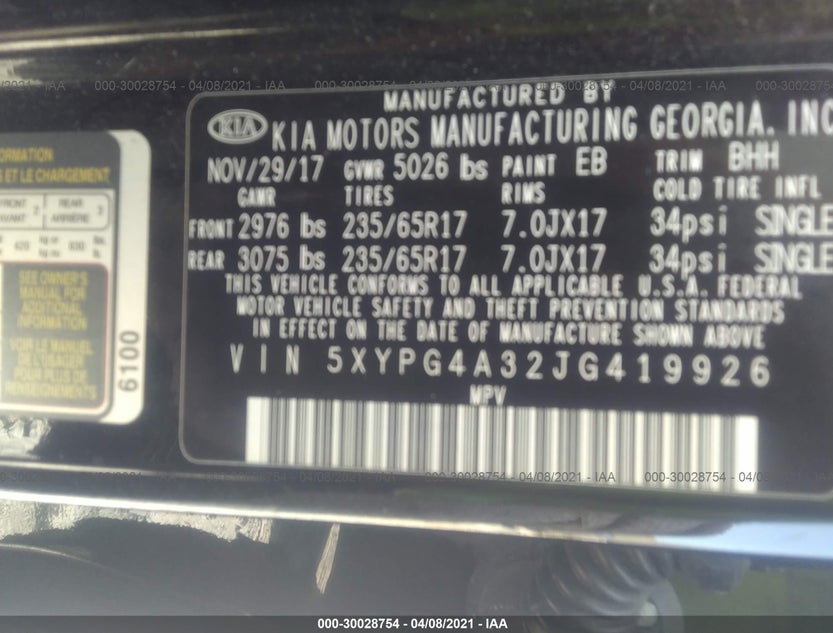5XYPG4A32JG419926