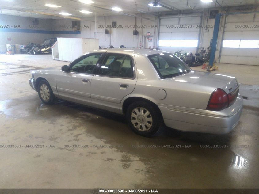 2003 Mercury Grand Marquis Gs VIN: 2MEFM74W43X625303 Lot: 30033598