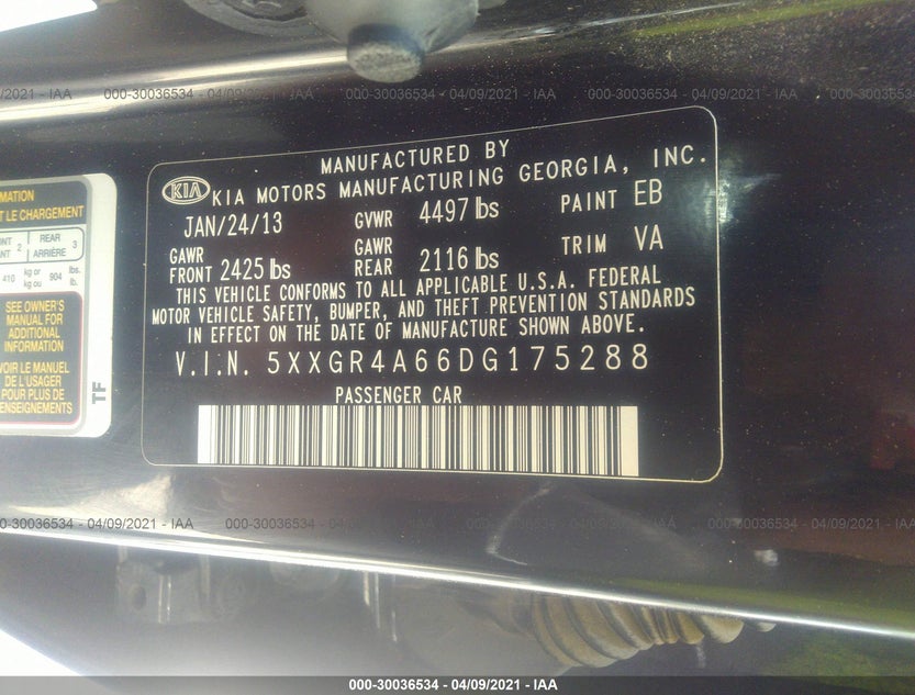 5XXGR4A66DG175288