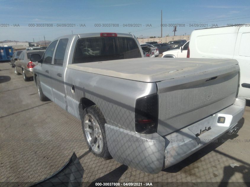 2005 Dodge Ram 1500 Srt-10 VIN: 3D7HA18H95G792786 Lot: 30037808