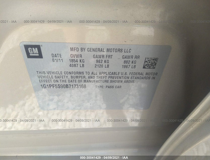 1G1PF5S90B7173168