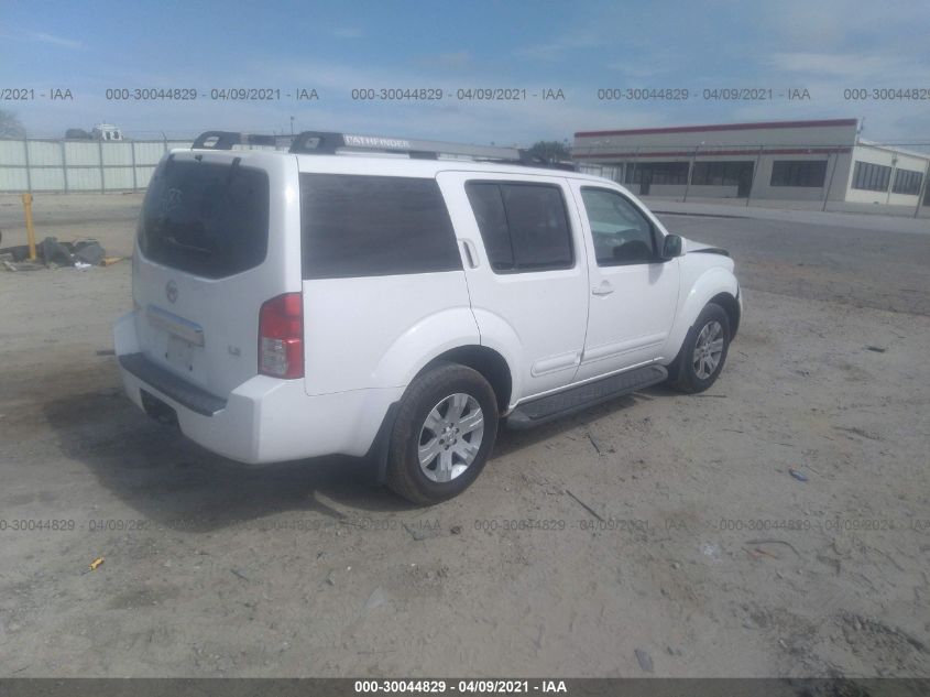 2005 Nissan Pathfinder Le VIN: 5N1AR18U15C739483 Lot: 30044829