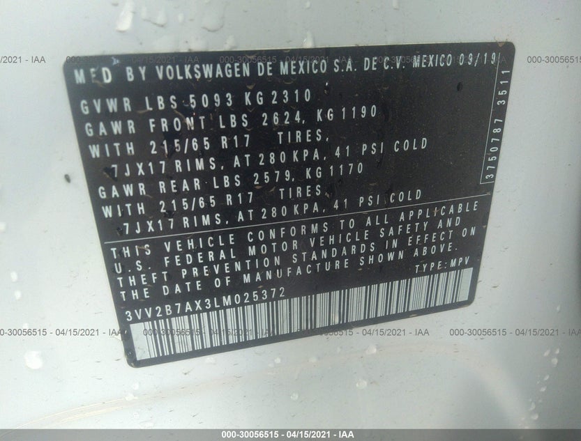 3VV2B7AX3LM025372