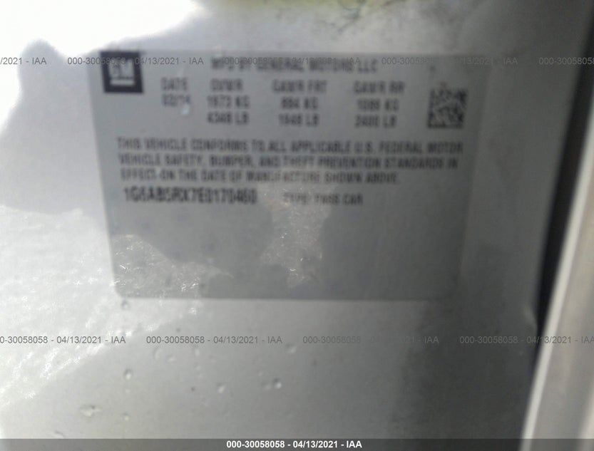 1G6AB5RX7E0170460