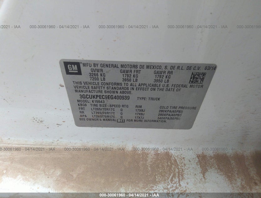 3GCUKPEC9EG400939
