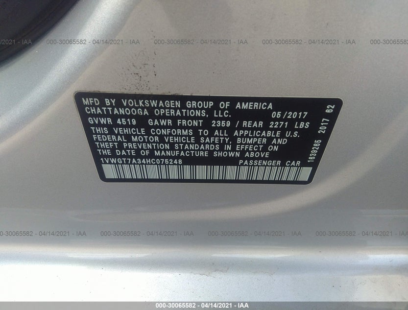 1VWGT7A34HC075248