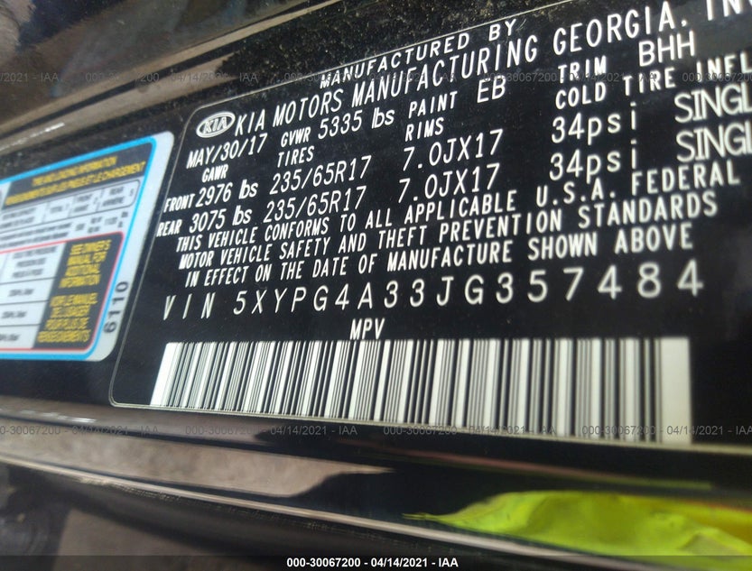 5XYPG4A33JG357484