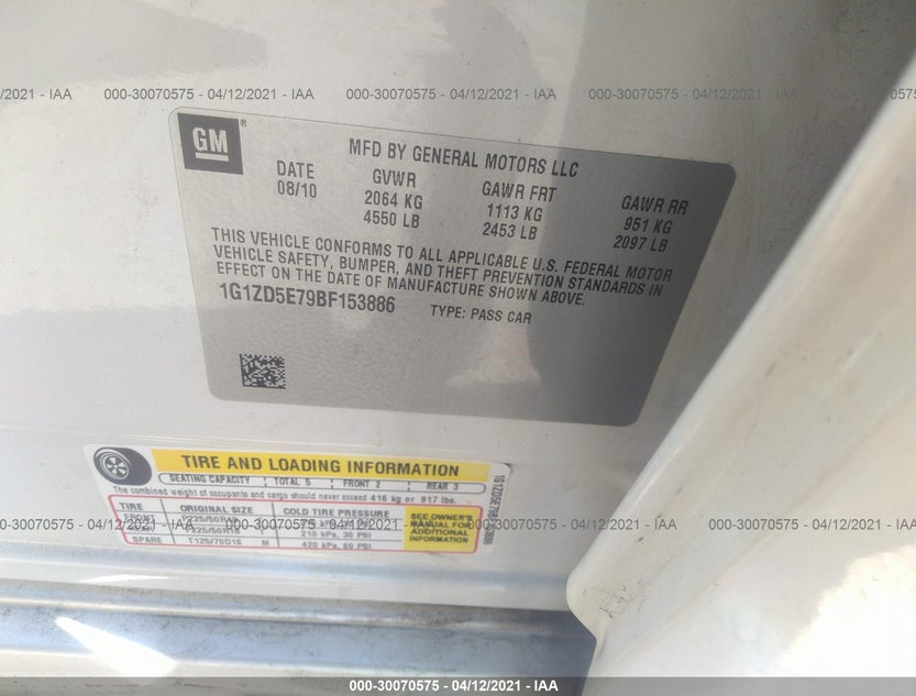 1G1ZD5E79BF153886