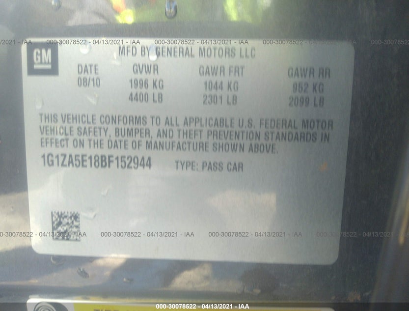 1G1ZA5E18BF152944