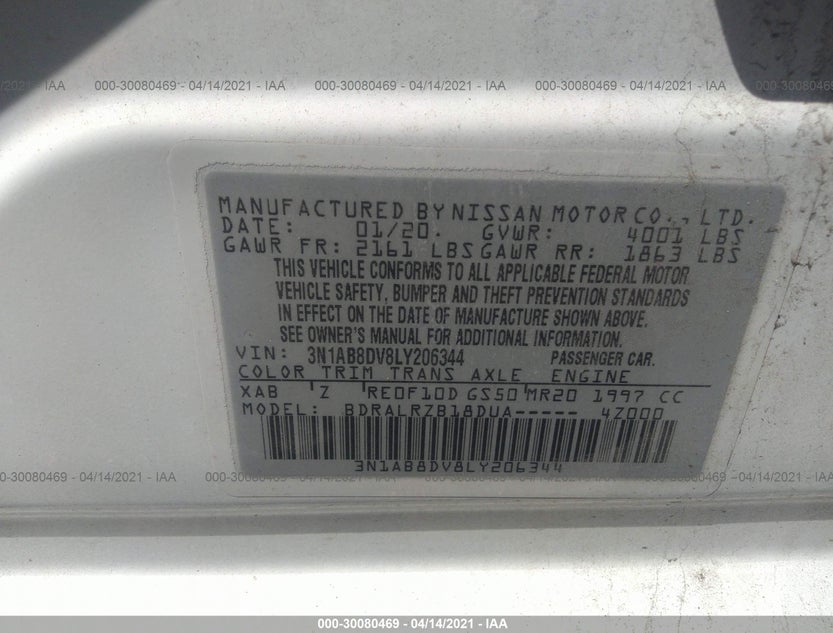 3N1AB8DV8LY206344