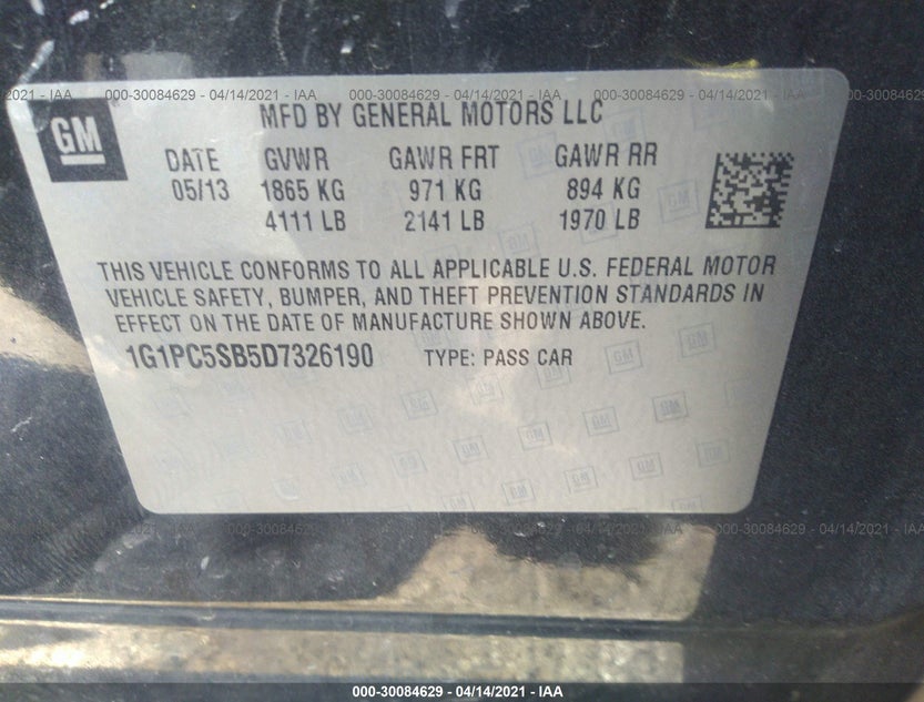 1G1PC5SB5D7326190