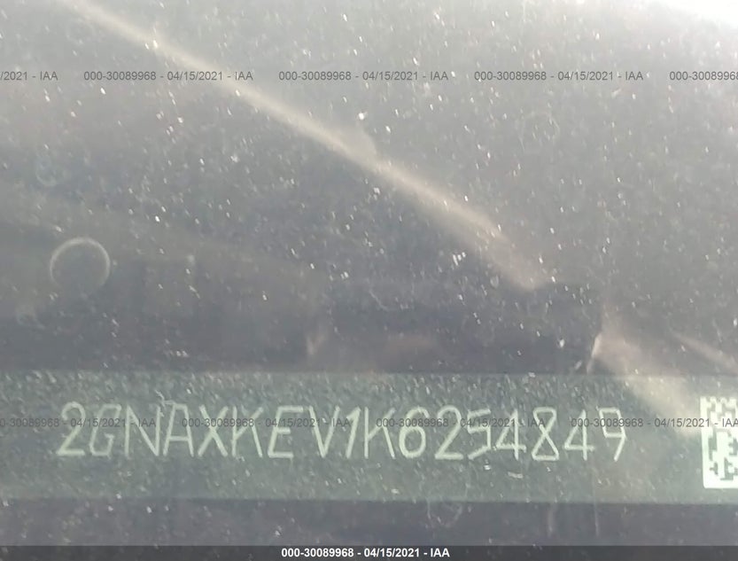 2GNAXKEV1K6254849