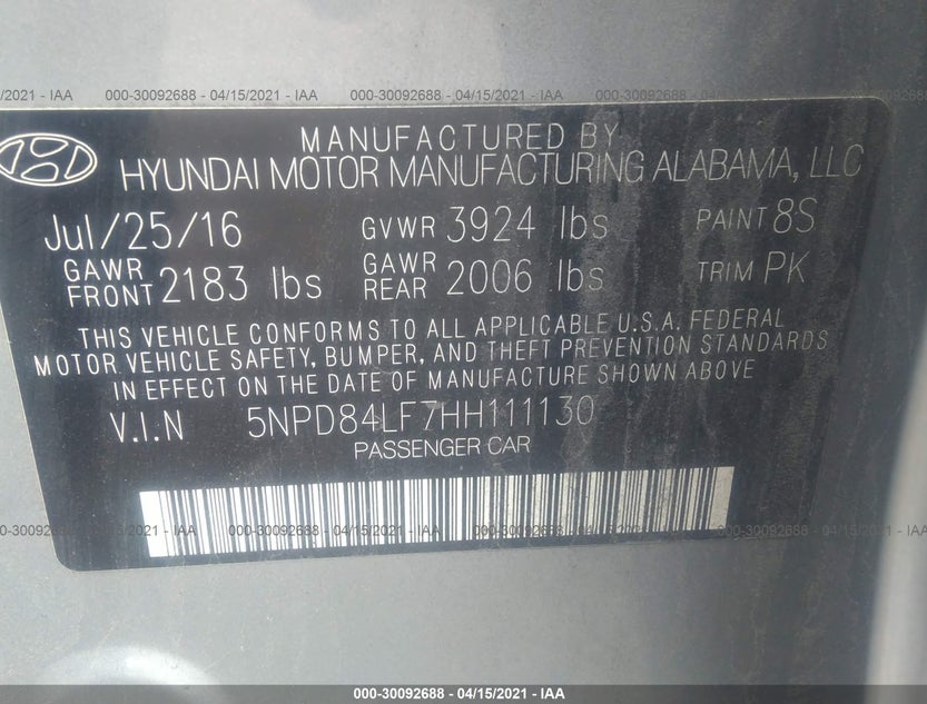 5NPD84LF7HH111130
