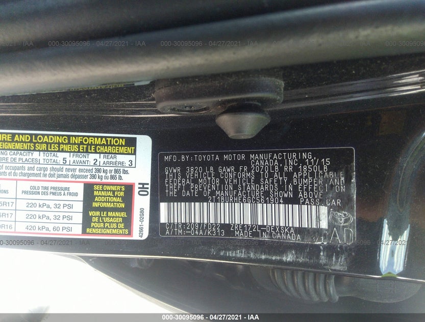 2T1BURHE6GC561904