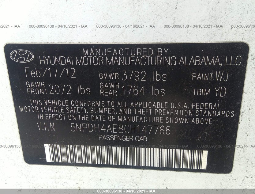5NPDH4AE8CH147766