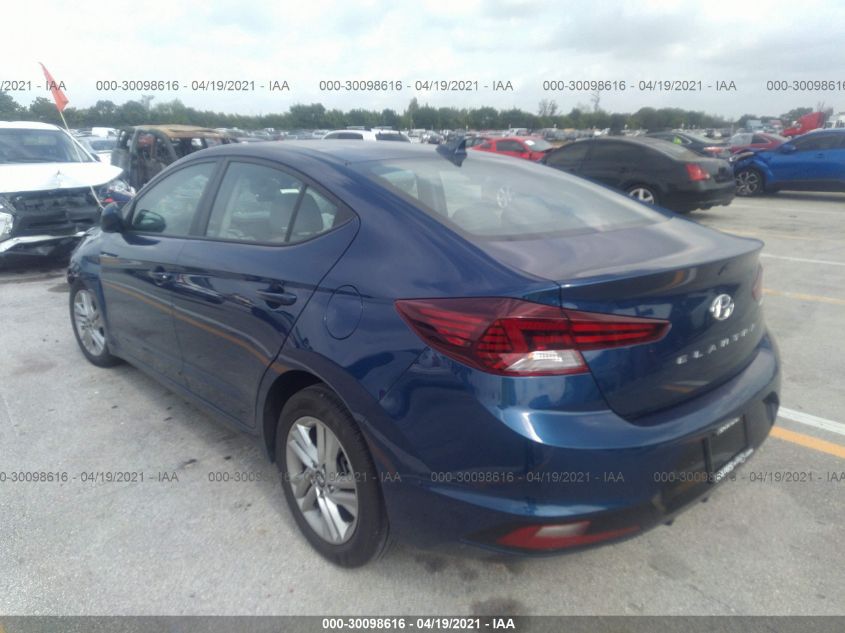 2020 Hyundai Elantra Sel VIN: 5NPD84LF4LH567238 Lot: 30098616