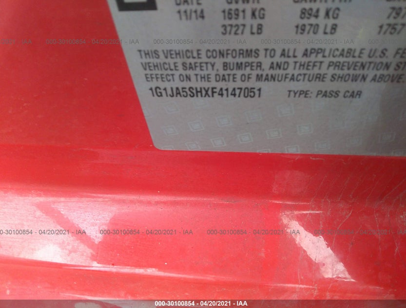 1G1JA5SHXF4147051