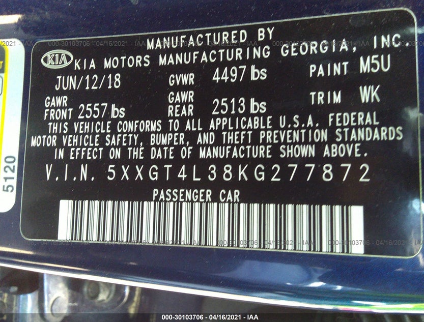 5XXGT4L38KG277872