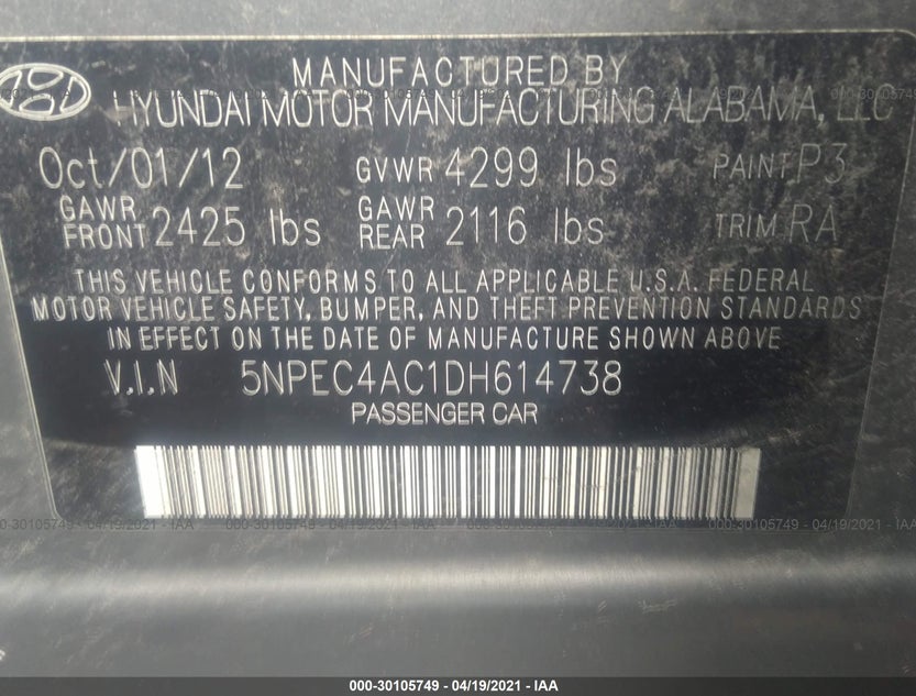 5NPEC4AC1DH614738