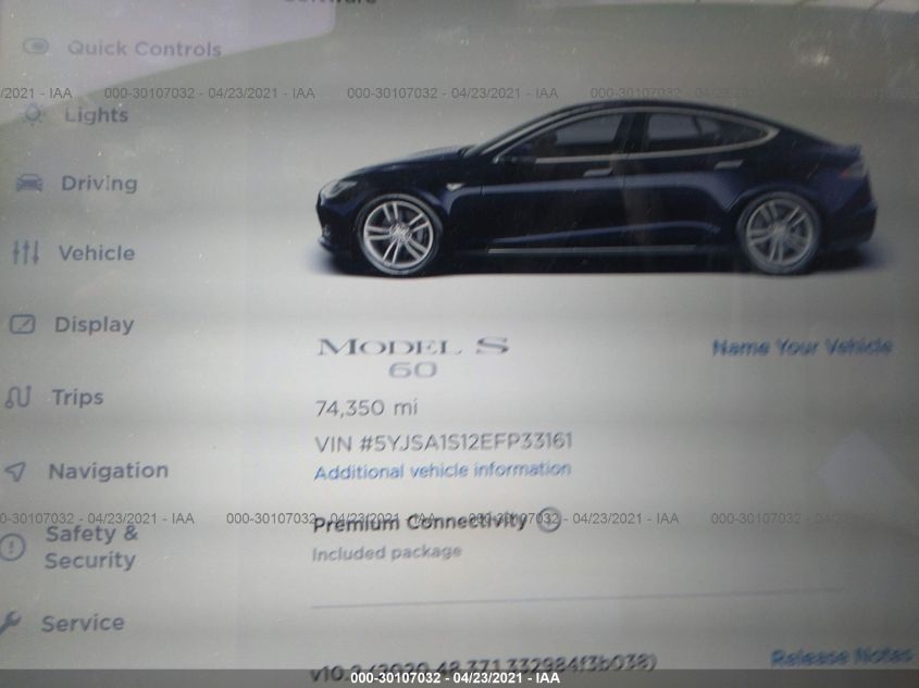 Расшифровка vin tesla