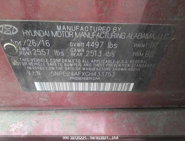 5NPE24AFXGH433753