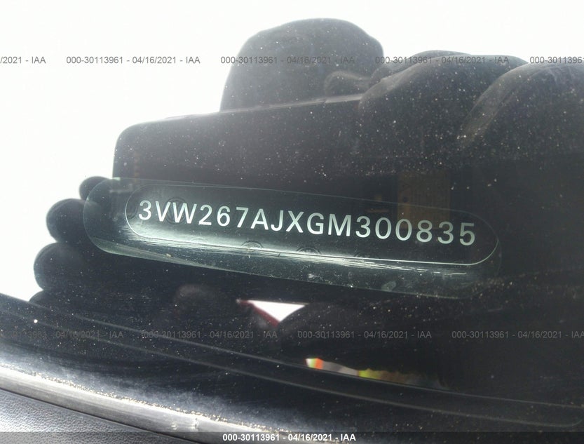 3VW267AJXGM300835