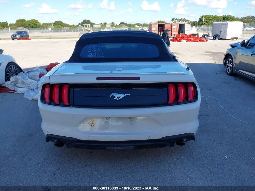 2019 Ford Mustang Ecoboost VIN: 1FATP8UH1K5153361 Lot: 30116339