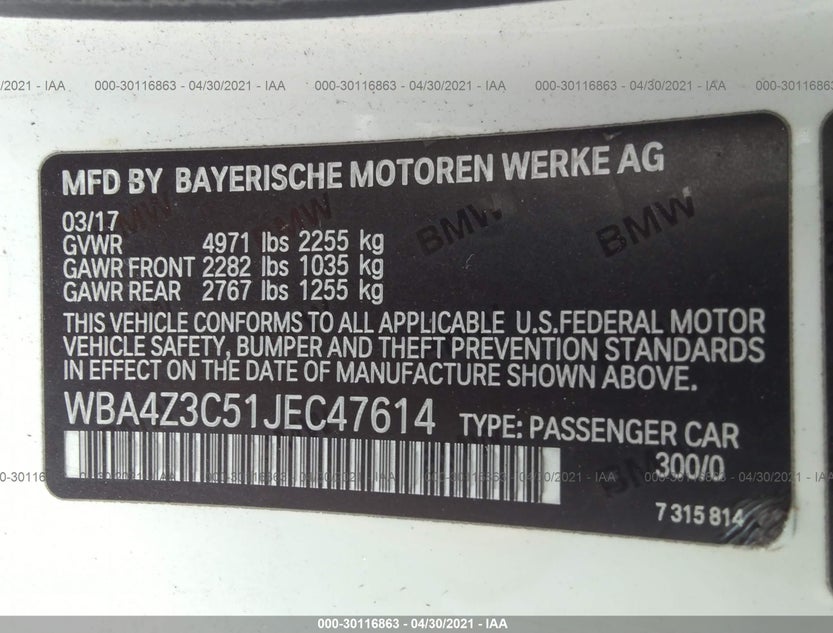 WBA4Z3C51JEC47614