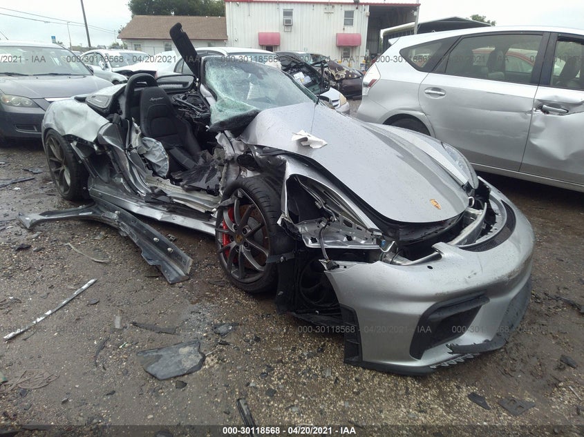 2021 PORSCHE 718 SPYDER - WP0CC2A87MS240144