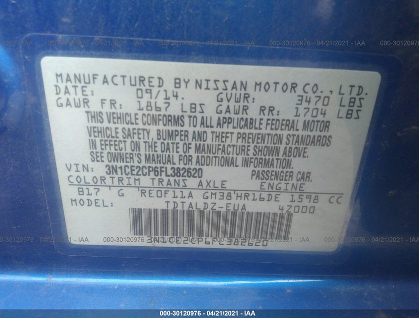 3N1CE2CP6FL382620