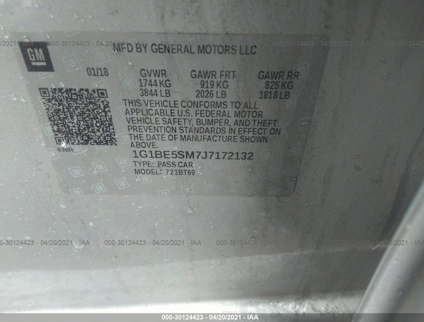 1G1BE5SM7J7172132
