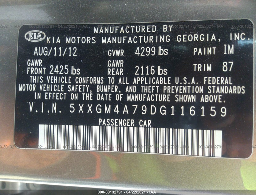 5XXGM4A79DG116159