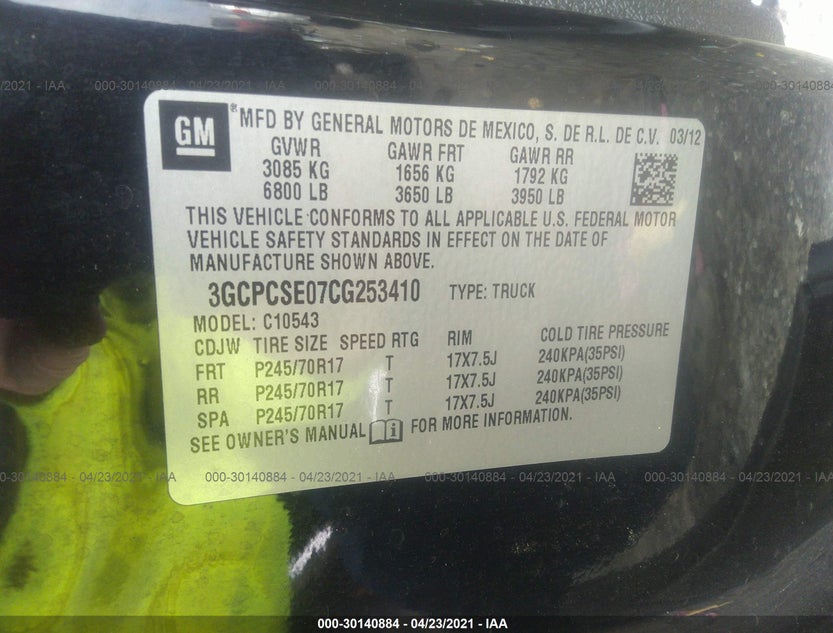 3GCPCSE07CG253410