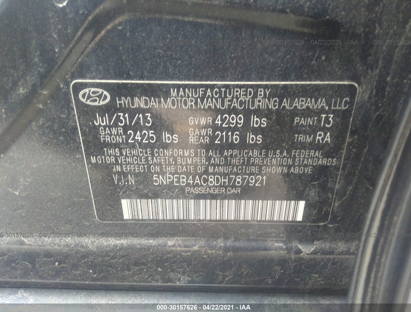 5NPEB4AC8DH787921