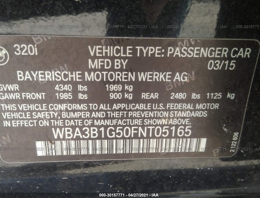 WBA3B1G50FNT05165