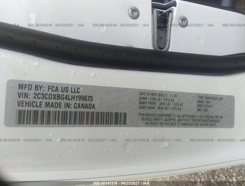 2C3CDXBG4LH199675