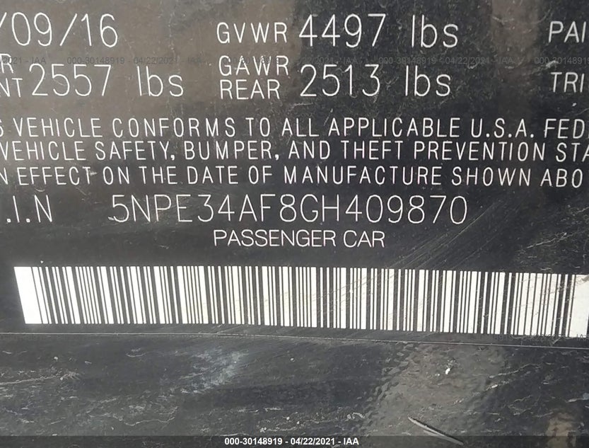5NPE34AF8GH409870