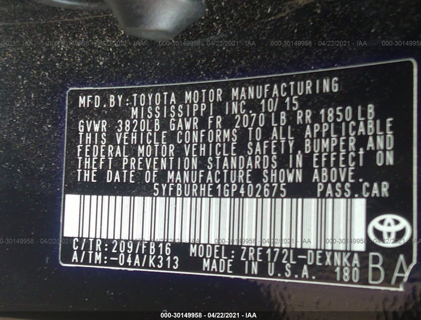 5YFBURHE1GP402675