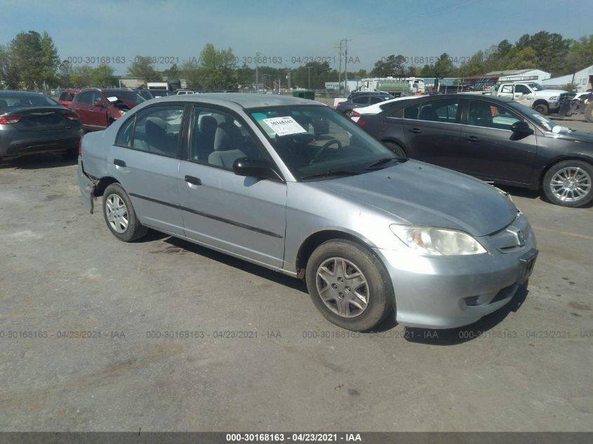 2004 Honda Civic Vp VIN: 2HGES16344H633756 Lot: 30168163