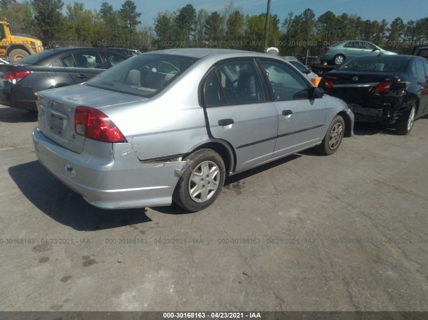 2004 Honda Civic Vp VIN: 2HGES16344H633756 Lot: 30168163