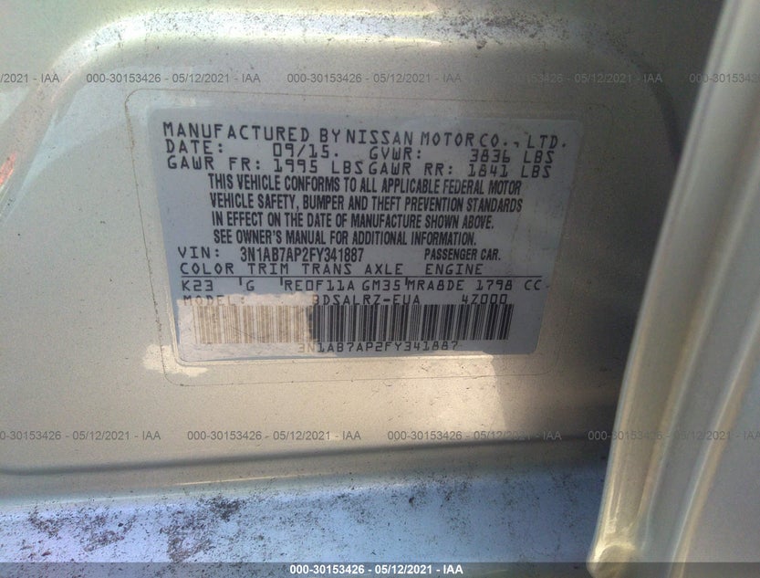 3N1AB7AP2FY341887