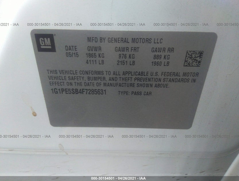 1G1PE5SB4F7285631