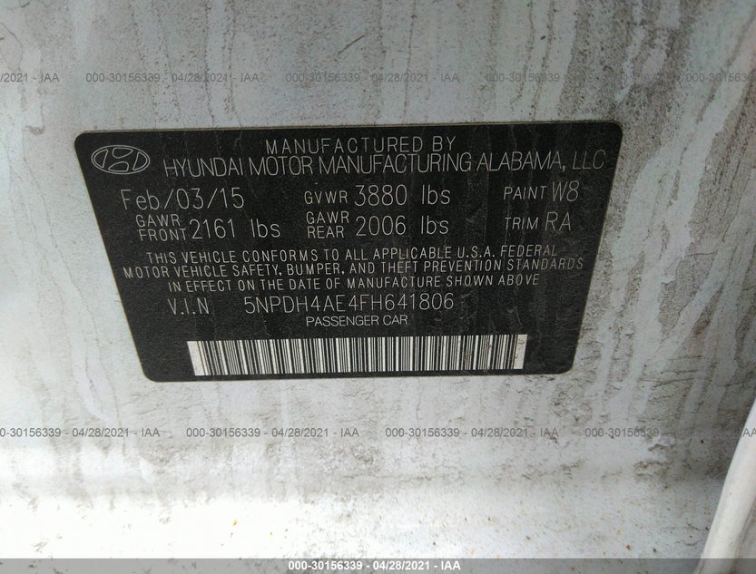 5NPDH4AE4FH641806
