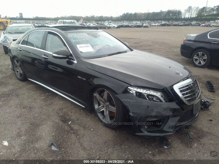 2014 Mercedes-Benz S 63 Amg 4Matic VIN: WDDUG7JB5EA035047 Lot: 30159203