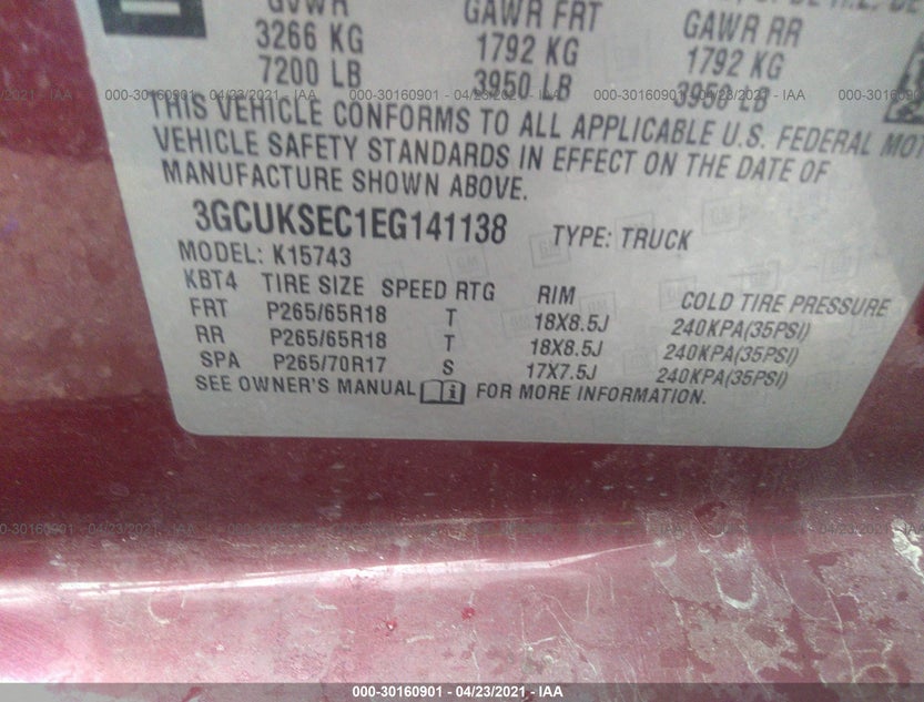 3GCUKSEC1EG141138