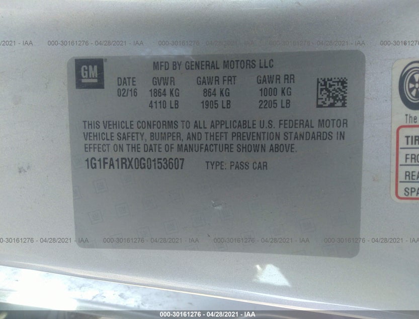 1G1FA1RX0G0153607