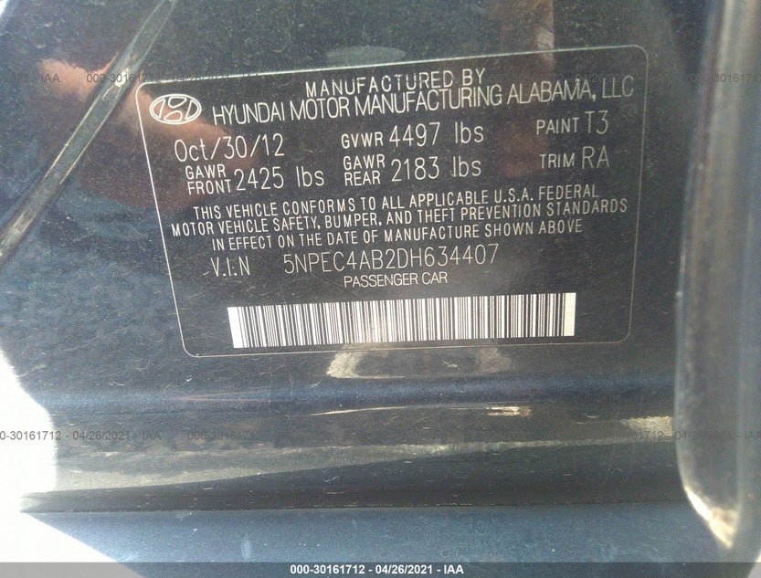 5NPEC4AB2DH634407