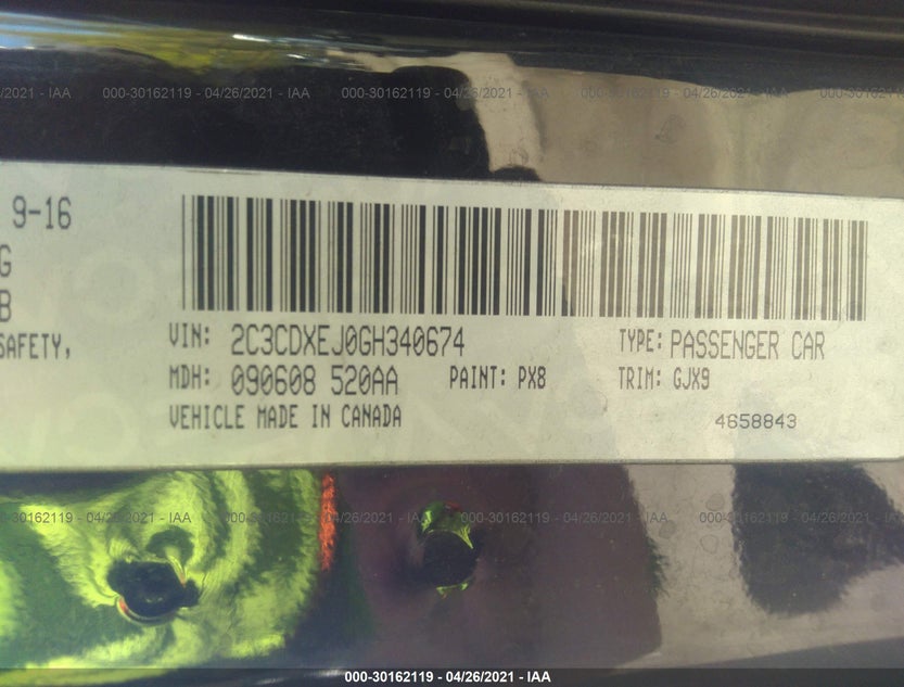 2C3CDXEJ0GH340674